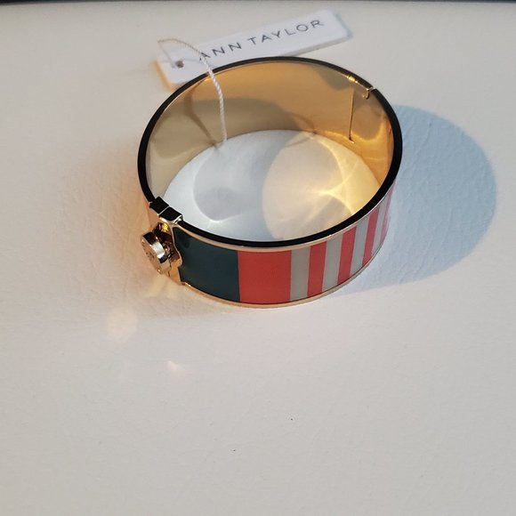 Ann Taylor Wide Hinged Cuff Bracelet - Picture 2 of 4